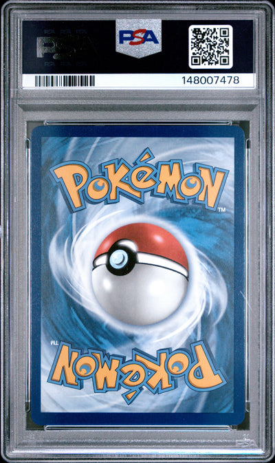 Pokémon Mega Absol EX #180 Mega Evolution Special Illustration Rare 2025 English PSA 10, back of PSA slab with certification label, cert 148007478