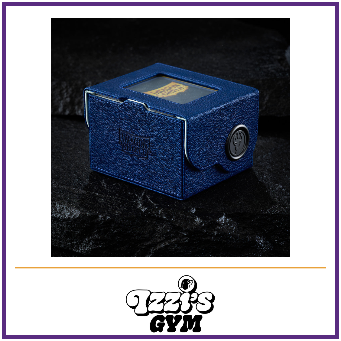 Dragon Shield Dragon Box 150+ Blue & Mint — New product photo with the approved Izzi’s Gym logo