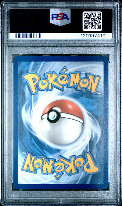 Pokémon Gastly #177 Temporal Forces Illustration Rare 2024 English PSA 9, back of PSA slab with certification label, cert 120197410