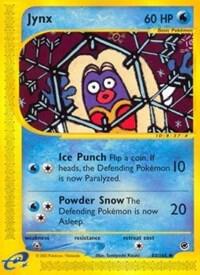 Pokémon Jynx #083/165 Expedition Uncommon Reverse Holofoil Lightly Played English Trading Card — catalog front, TCGplayer SKU 2894242