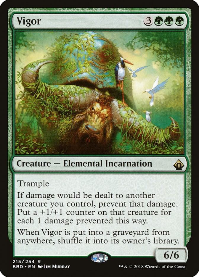Magic Vigor #215 Battlebond Rare Non-Foil Near Mint English Trading Card — catalog front, TCGplayer SKU 3749758
