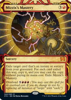 Magic Mizzix's Mastery #43 Strixhaven: Mystical Archive Mythic Rare Foil Near Mint English Trading Card — catalog front, TCGplayer SKU 4846617