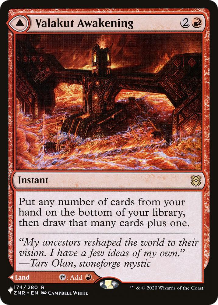 Magic Valakut Awakening #174 The List Reprints Rare Non-Foil Near Mint English Trading Card — catalog front, TCGplayer SKU 7152136