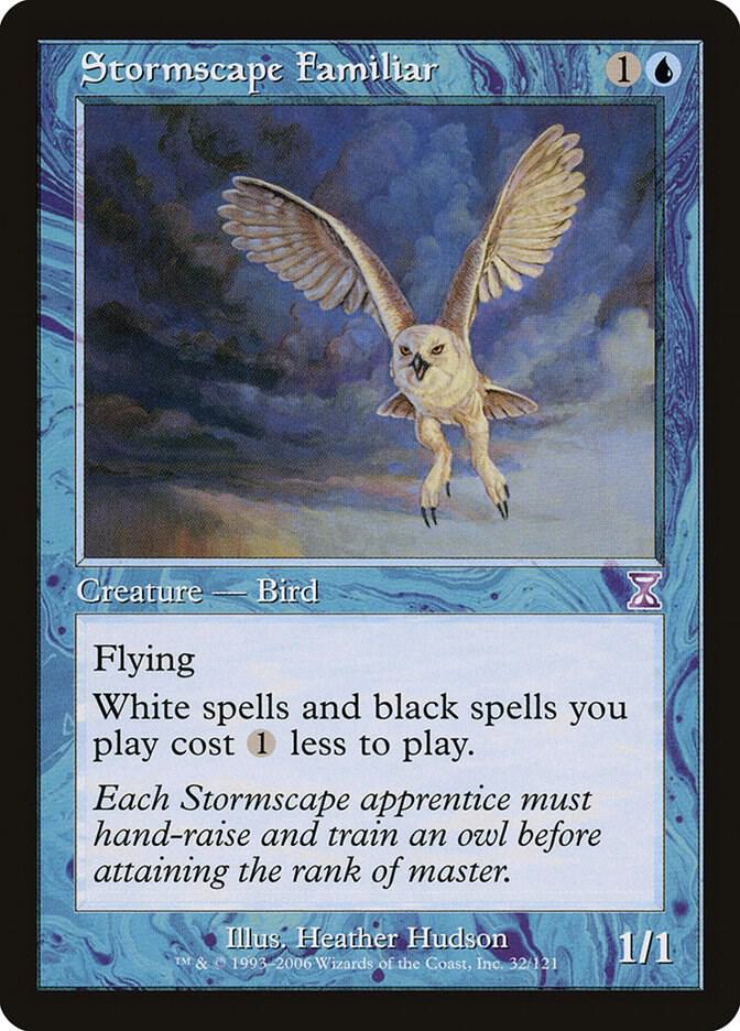 Magic Stormscape Familiar #32 Timeshifted Special Foil Moderately Played English Trading Card — catalog front, TCGplayer SKU 808180
