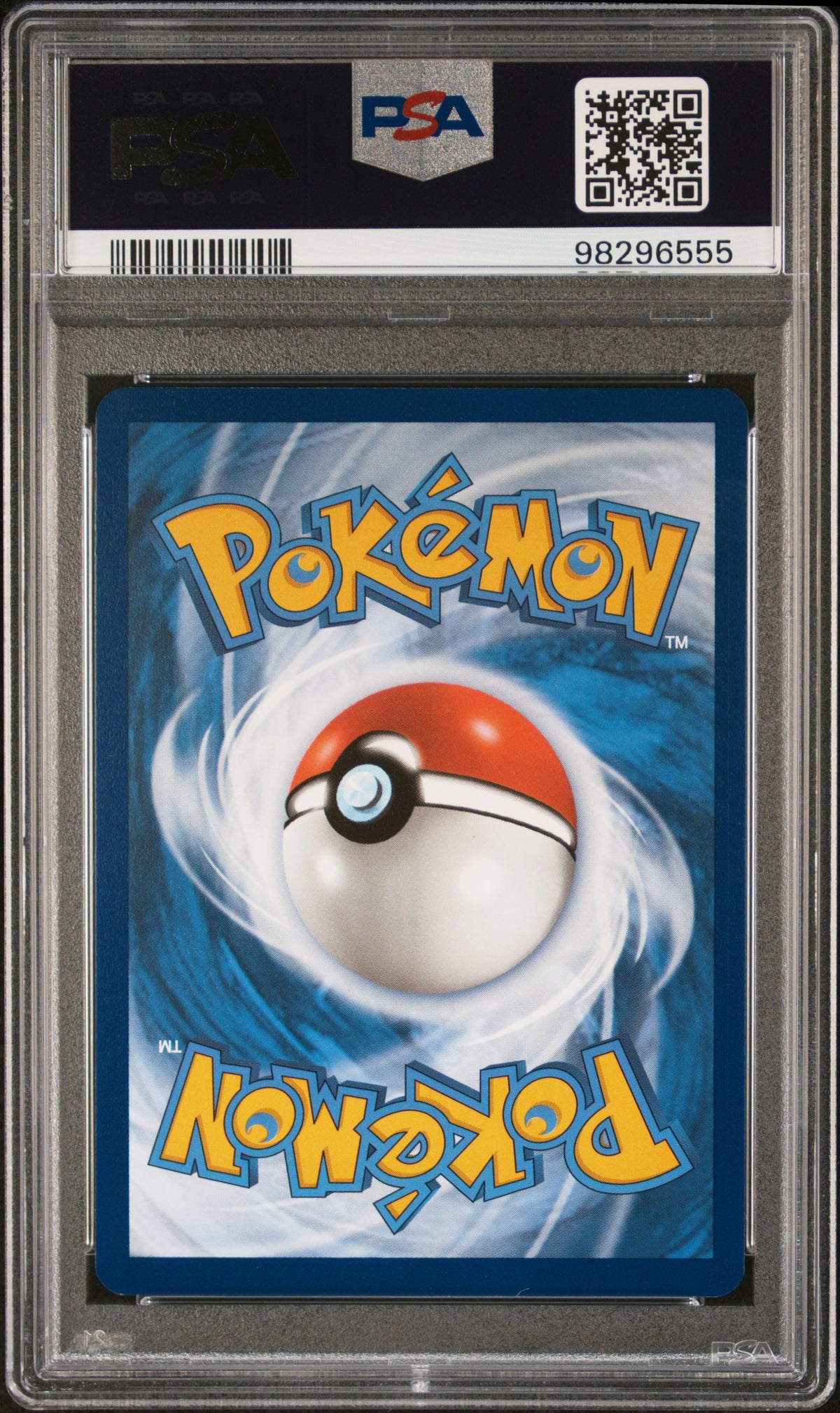 Pokémon Porygon-Z #214 Paradox Rift Illustration Rare 2023 English PSA 10, back of PSA slab with certification label, cert 98296555