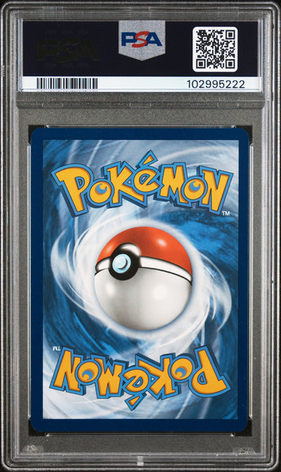 Pokémon Charizard EX #234 Paldean Fates Special Illustration Rare 2024 English PSA 9, back of PSA slab with certification label, cert 102995222