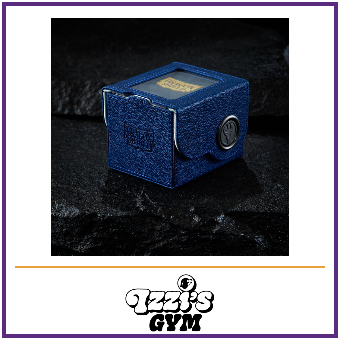 Dragon Shield Dragon Box 100+ Blue & Mint — New product photo with the approved Izzi’s Gym logo