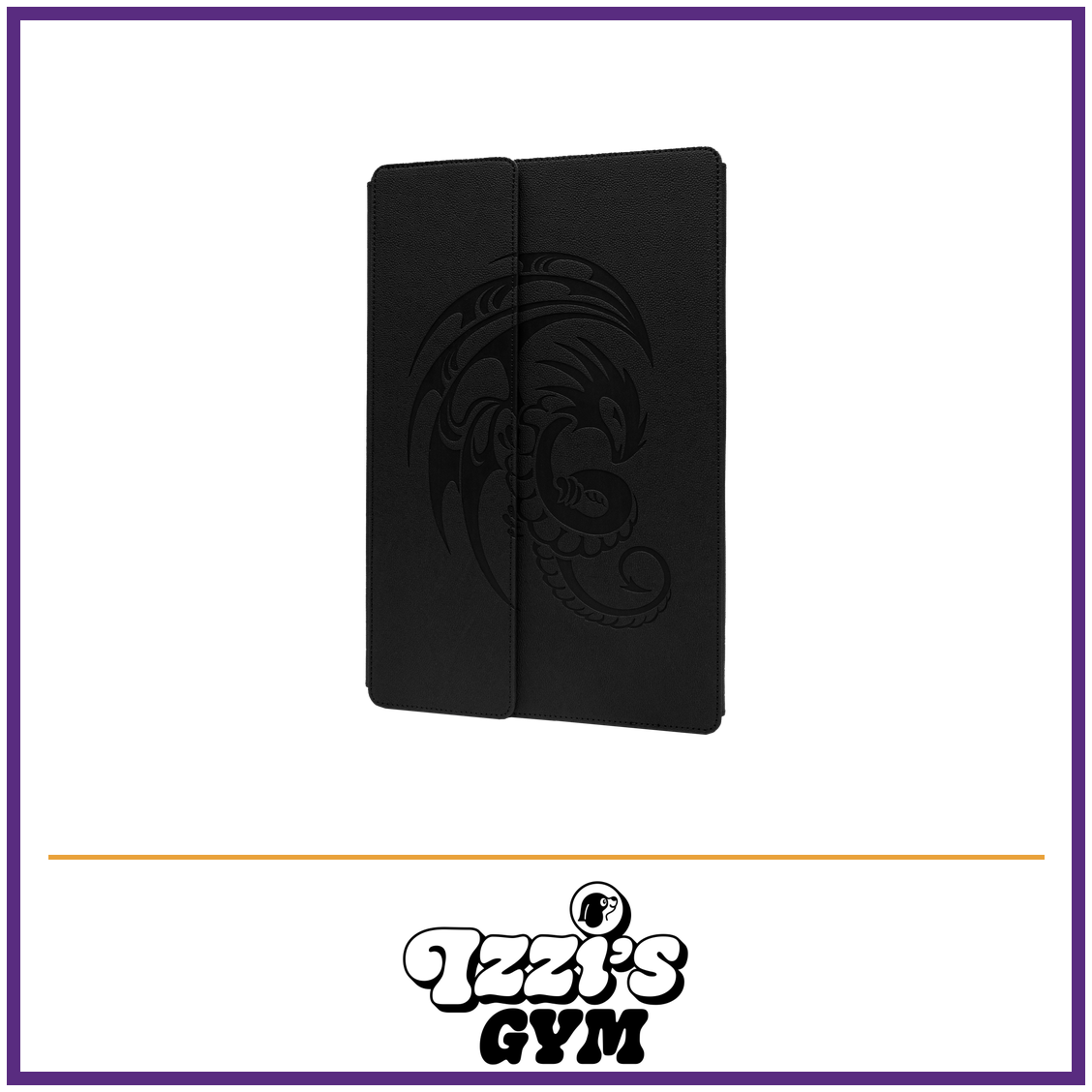 Dragon Shield Nomad - Black — New product photo with the approved Izzi’s Gym logo