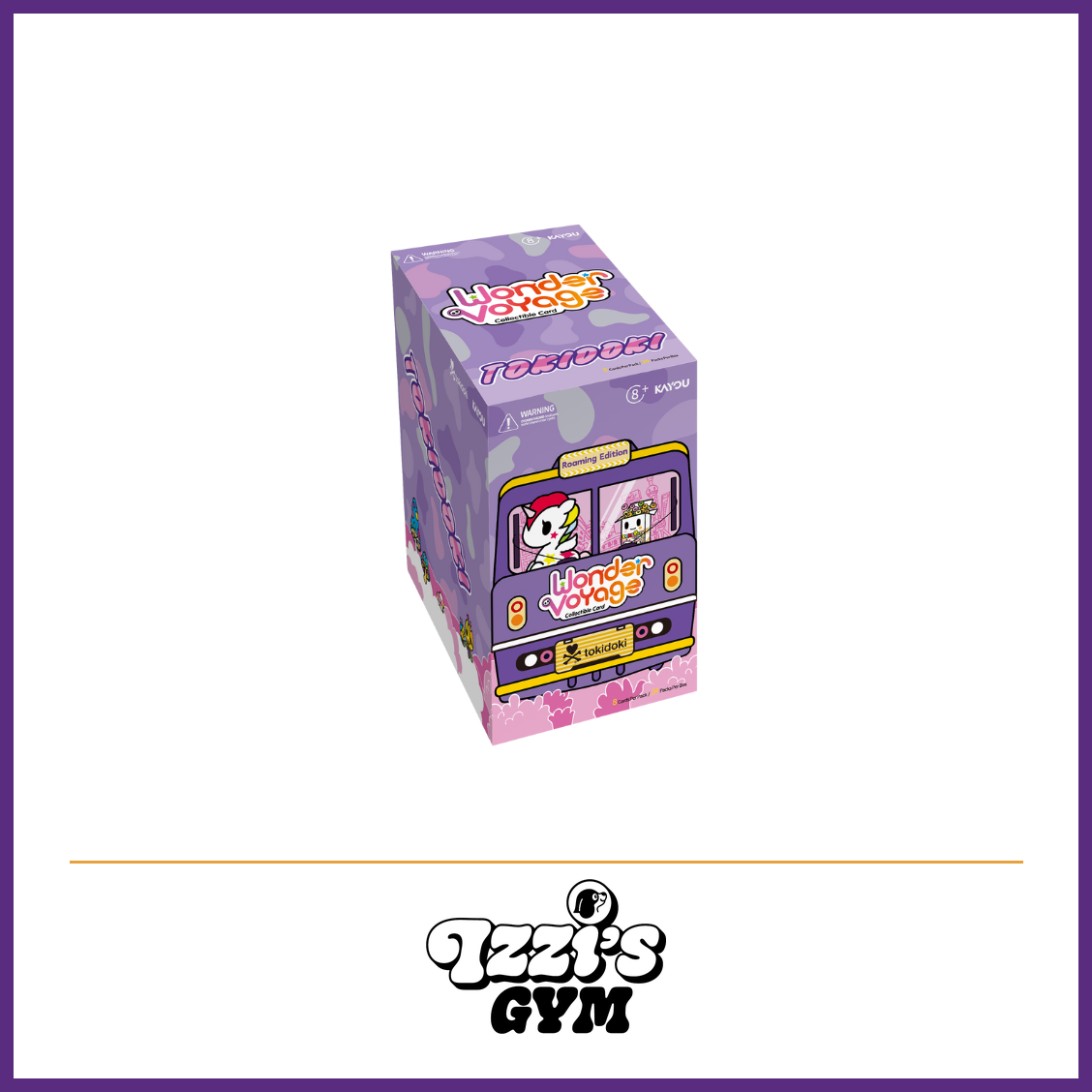 KAYOU tokidoki Wonder Voyage: Roaming Edition Display Box — English — original photo with Izzi’s Gym frame