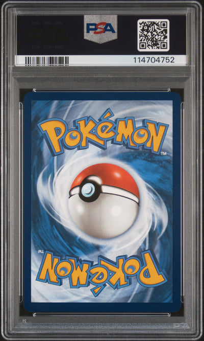 Pokémon Gardevoir EX #233 Paldean Fates Special Illustration Rare 2024 English PSA 10, back of PSA slab with certification label, cert 114704752