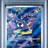 Pokémon Gastly #177 Temporal Forces Illustration Rare 2024 English PSA 9, front of PSA slab with certification label, cert 120197410