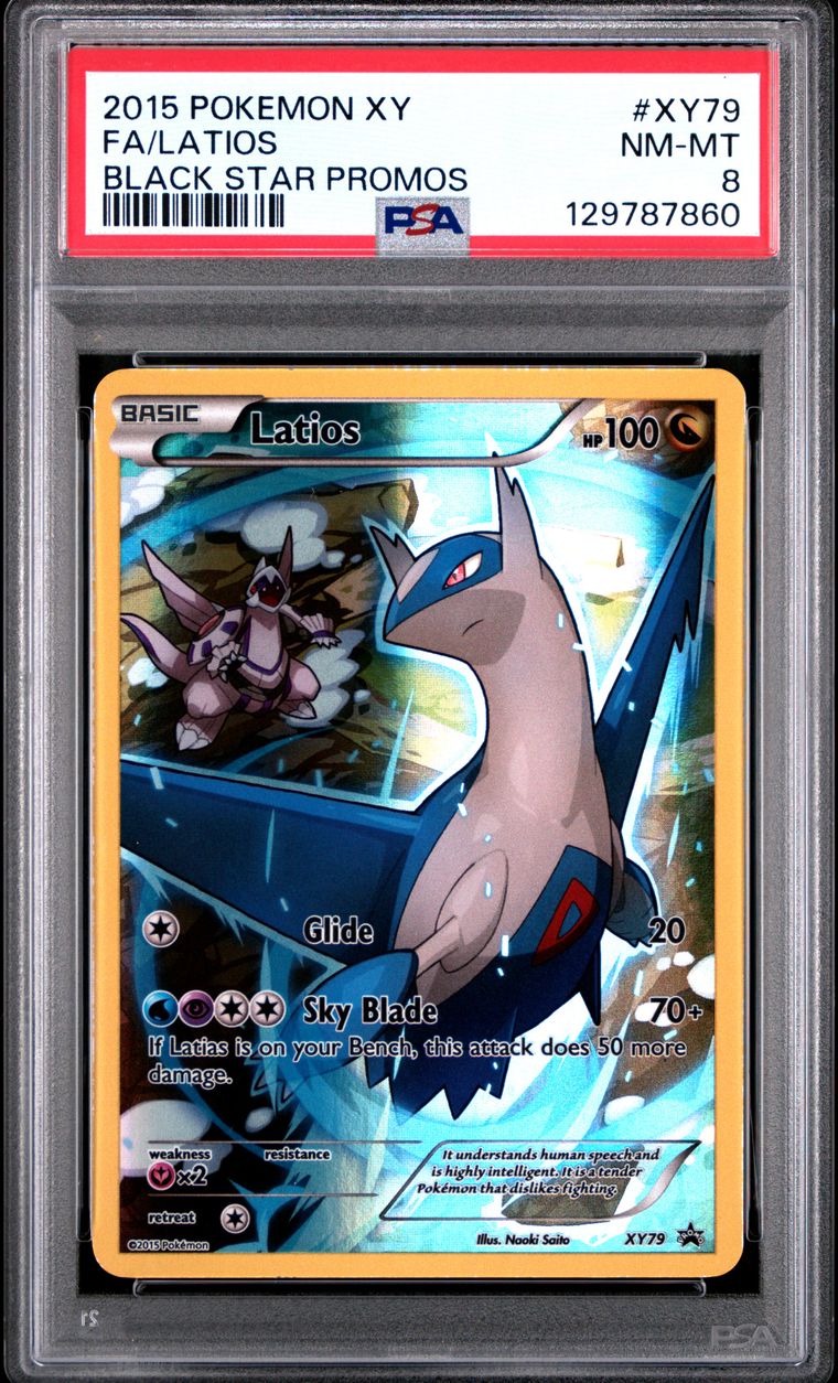 Latios — PSA 8, cert 129787860