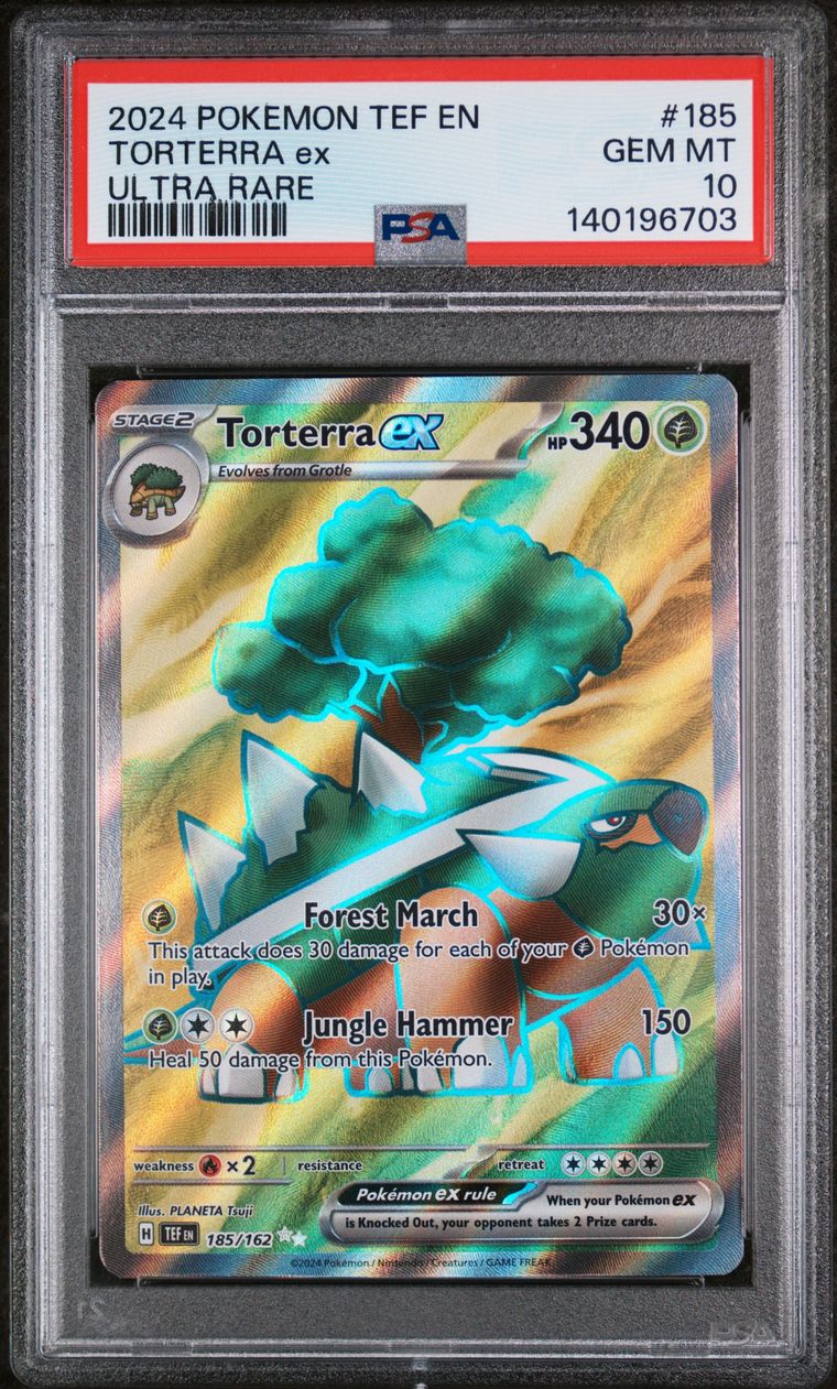 Torterra Ex — PSA 10, cert 140196703