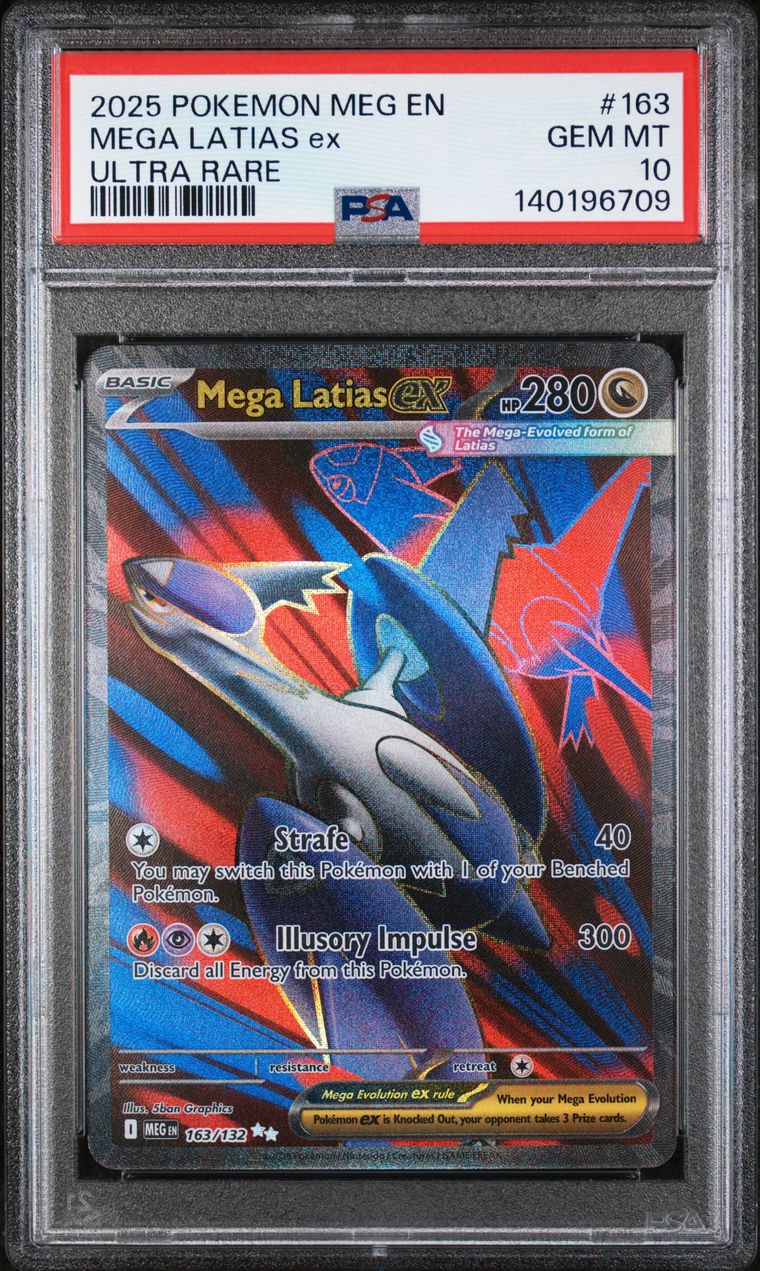 Mega Latias Ex — PSA 10, cert 140196709