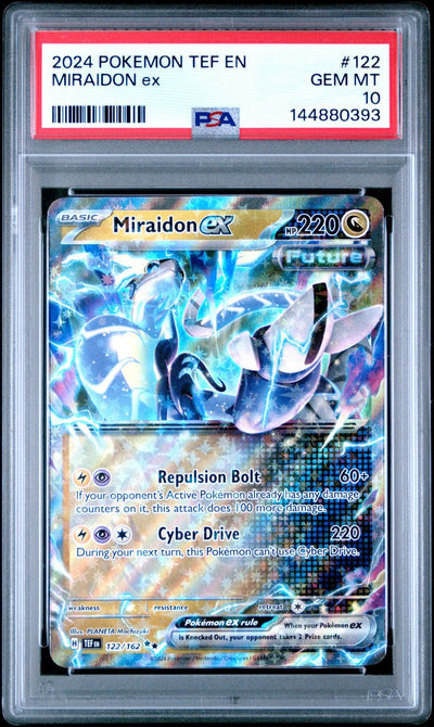 Miraidon Ex — PSA 10, cert 144880393
