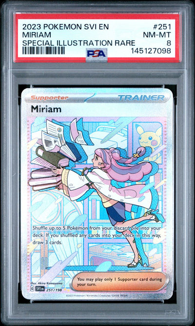 Miriam — PSA 8, cert 145127098