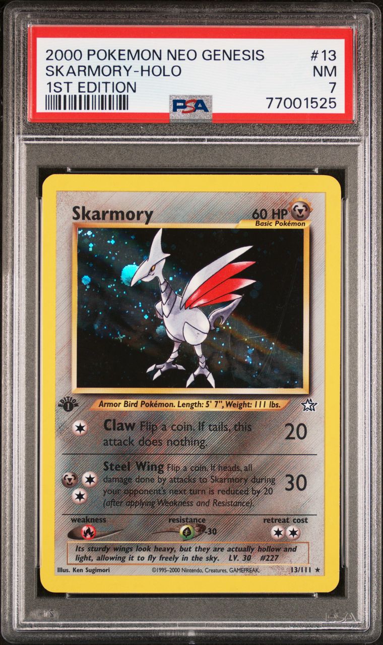 Skarmory — PSA 7, cert 77001525