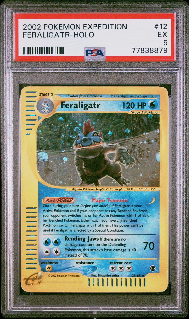 Feraligatr — PSA 5, cert 77838879