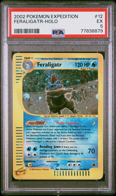 Feraligatr — PSA 5, cert 77838879