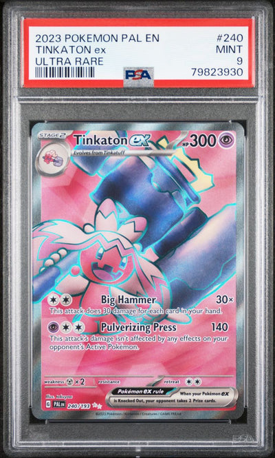 Tinkaton Ex — PSA 9, cert 79823930