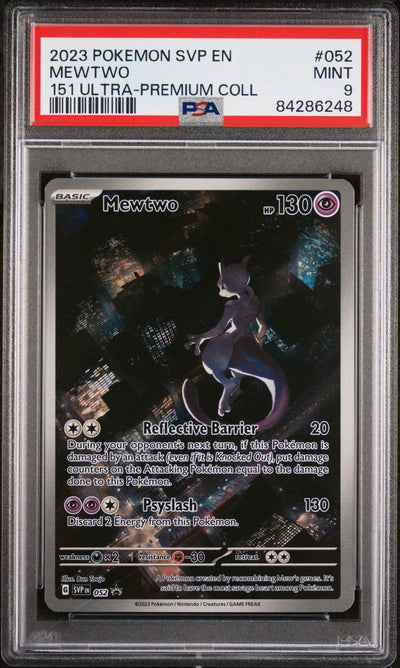 Mewtwo 151 Ultra-Premium Collection — PSA 9, cert 84286248