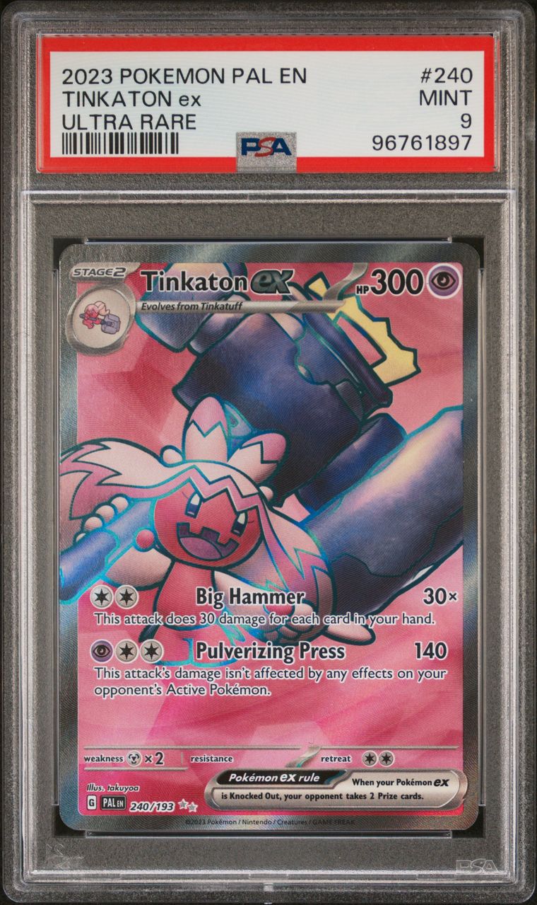 Tinkaton Ex — PSA 9, cert 96761897