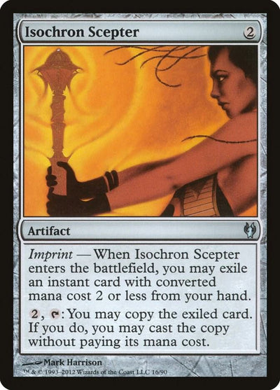 Magic Isochron Scepter #16 Duel Decks: Izzet vs. Golgari Uncommon Non-Foil Near Mint English Trading Card — catalog front, TCGplayer SKU 1041820