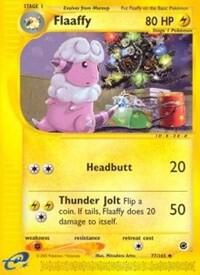 Pokémon Flaaffy #077/165 Expedition Uncommon Non-Foil Near Mint English Trading Card — catalog front, TCGplayer SKU 1191444