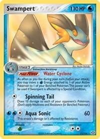 Pokémon Swampert - 11/106 #011/106 Deck Exclusives EX Emerald Non-Foil Moderately Played English Trading Card — catalog front, TCGplayer SKU 1210339