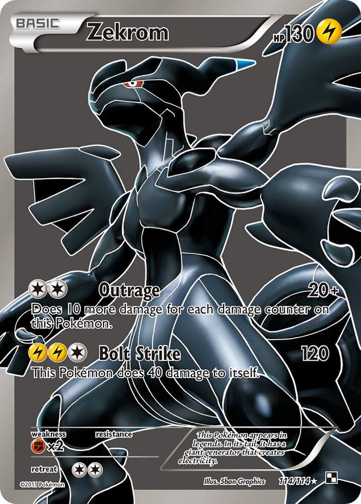 Zekrom : 114/114