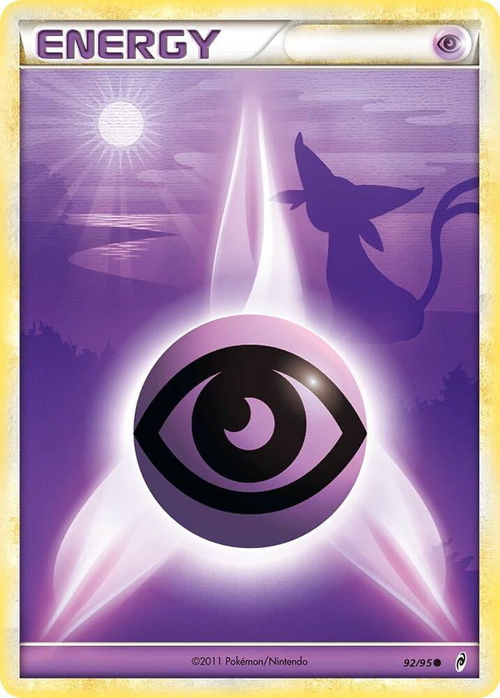 Pokémon Psychic Energy #92/95 Call of Legends Common Holofoil Lightly Played English Trading Card — catalog front, TCGplayer SKU 1241326