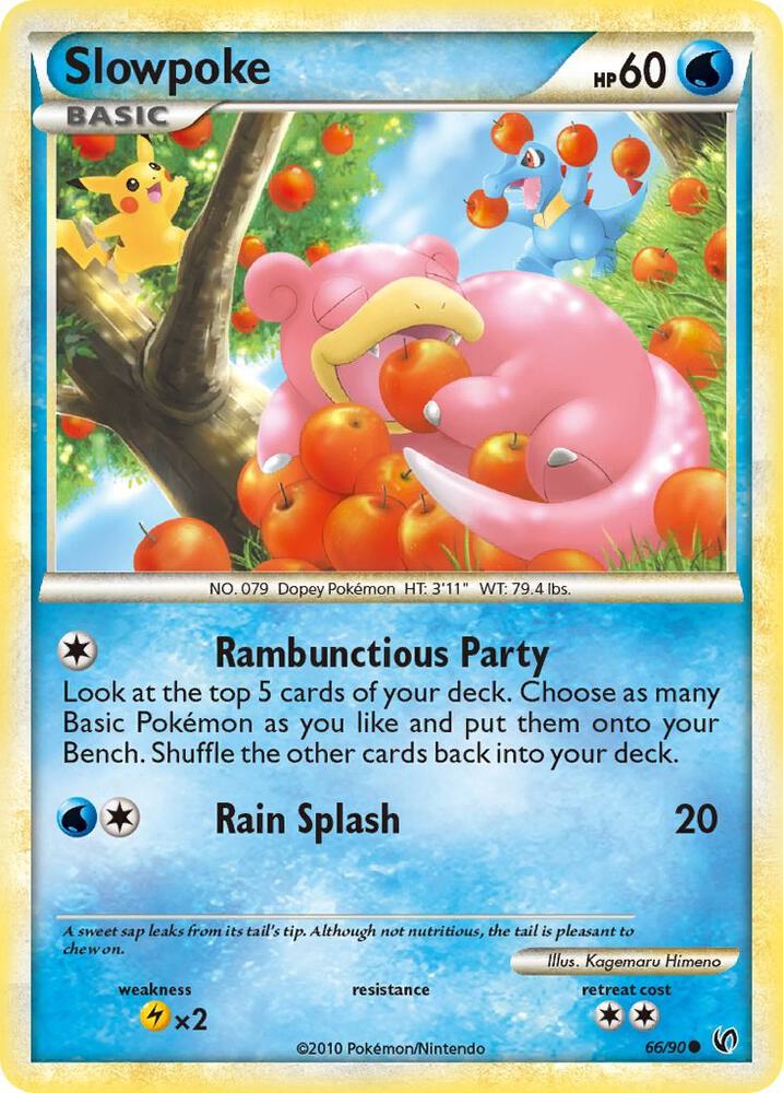 Slowpoke : 66/90