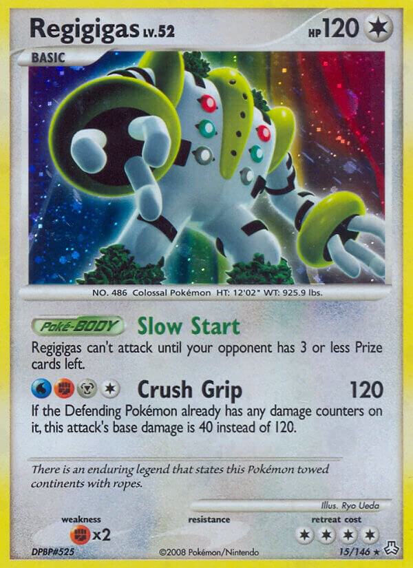 Pokémon Regigigas #15/146 Legends Awakened 15 Holofoil Lightly Played English Trading Card — catalog front, TCGplayer SKU 1257623