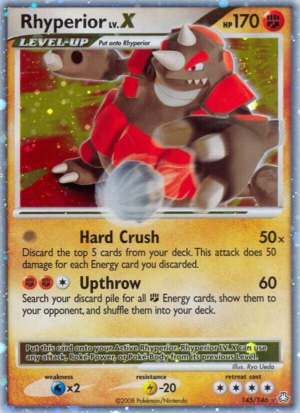 Rhyperior LV.X : 145/146