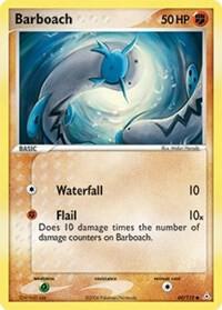Pokémon Barboach #60/110 EX Holon Phantoms Common Reverse Holofoil Near Mint English Trading Card — catalog front, TCGplayer SKU 1265032