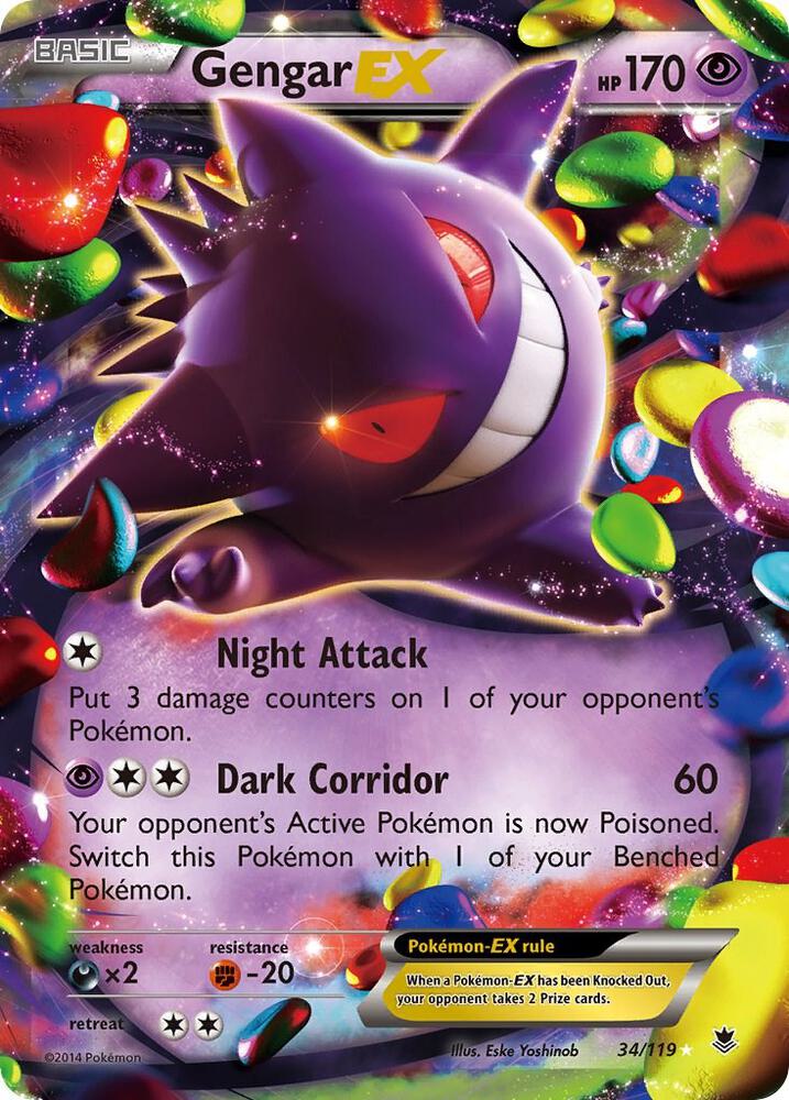 Gengar EX : 34/119