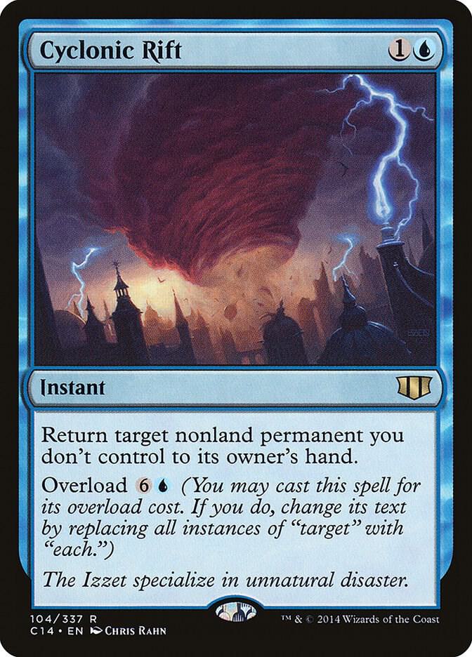 Magic Cyclonic Rift #104 Commander 2014 Rare Non-Foil Near Mint English Trading Card — catalog front, TCGplayer SKU 1270659