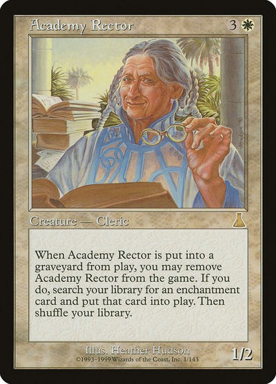 Magic Academy Rector #1 Urza's Destiny Rare Non-Foil Near Mint Trading Card