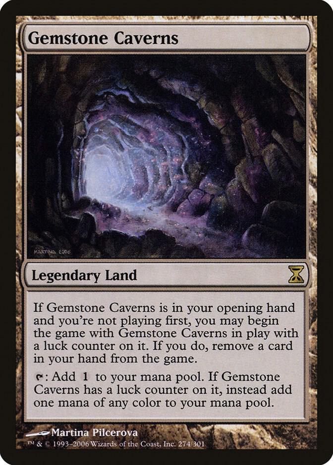 Magic Gemstone Caverns #274 Time Spiral Rare Non-Foil Near Mint Trading Card