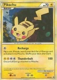 Pokémon Pikachu #HGSS03 HGSS Promos Promo Holofoil Near Mint English Trading Card — catalog front, TCGplayer SKU 2838332