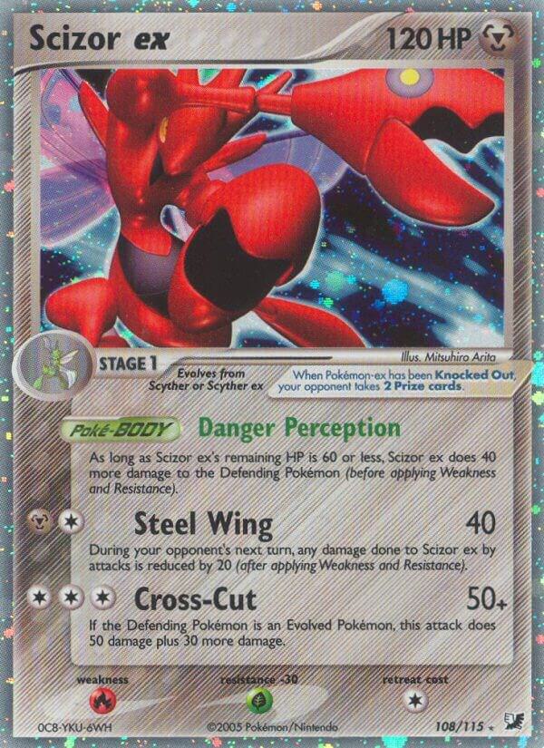 Scizor ex : 108/115