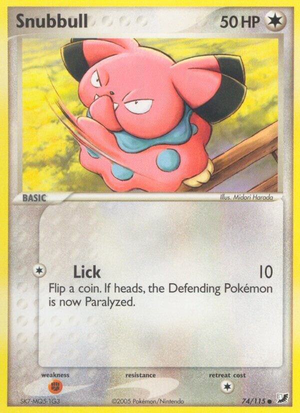 Snubbull : 74/115