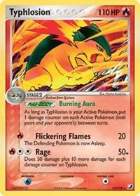 Pokémon Typhlosion - 17/115 #017/115 Deck Exclusives EX Unseen Forces Non-Foil Near Mint English Trading Card — catalog front, TCGplayer SKU 2866307