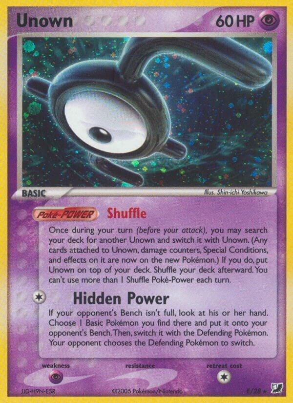 Unown : E/28