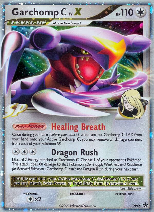 Pokémon Garchomp C LV.X #DP46 Diamond and Pearl Promos Promo Holofoil Near Mint Trading Card
