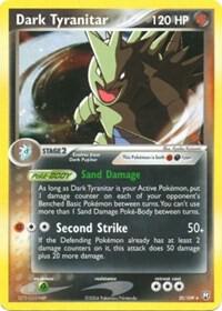 Pokémon Dark Tyranitar - 20/109 #020/109 Deck Exclusives EX Team Rocket Returns Holofoil Moderately Played English Trading Card — catalog front, TCGplayer SKU 2871904