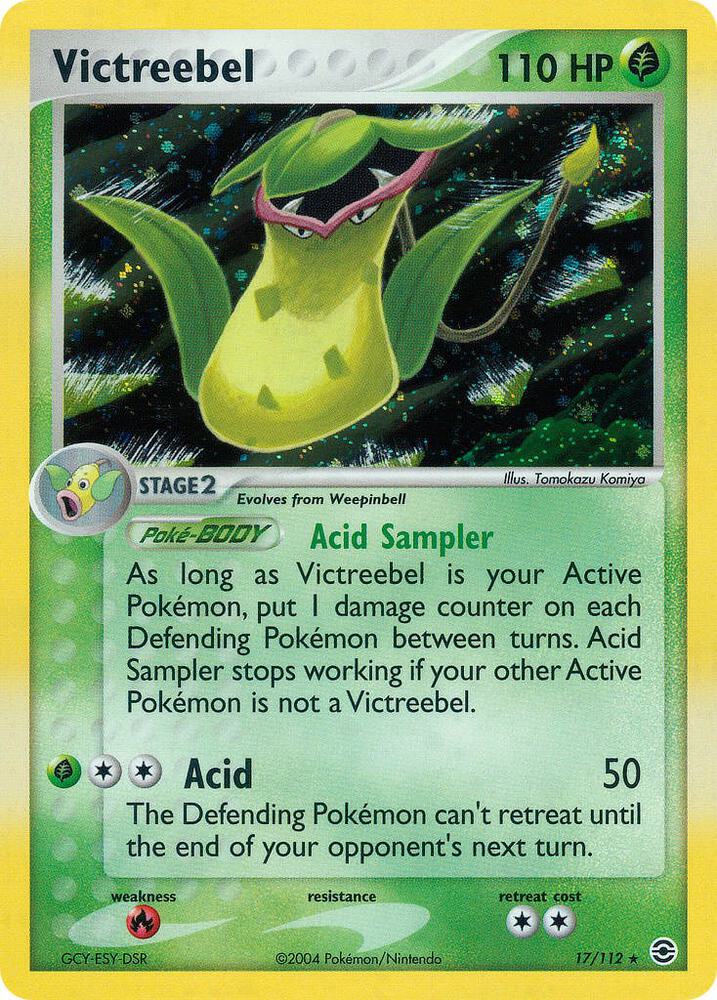 Pokémon Victreebel #17/112 EX FireRed & LeafGreen Holo Rare Holofoil Near Mint Trading Card