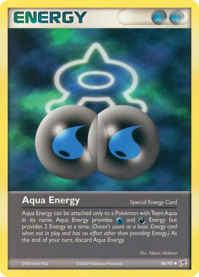 Pokémon Aqua Energy #86/95 EX Team Magma vs Team Aqua Uncommon Reverse Holofoil Near Mint Trading Card