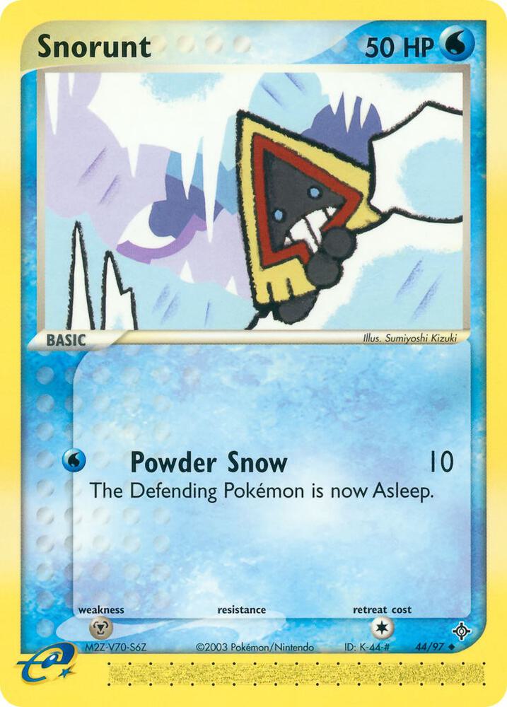 Snorunt : 44/97