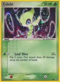 Pokémon Celebi - 029 #029 Nintendo Promos EX Collector's Carry Tin Holofoil Lightly Played English Trading Card — catalog front, TCGplayer SKU 2882340